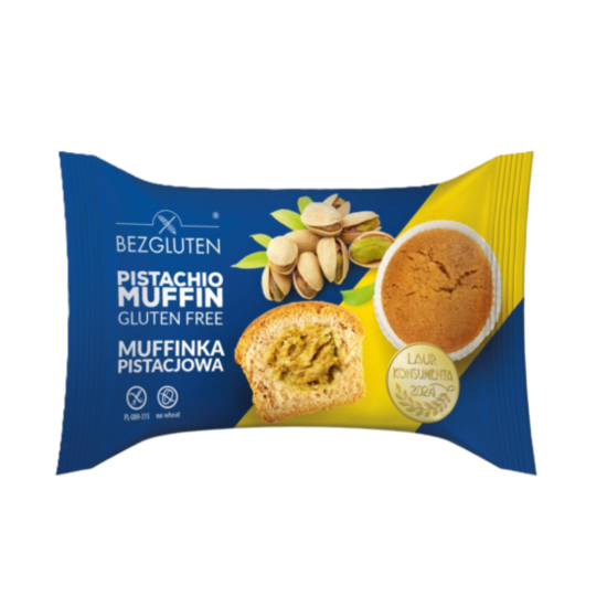 Pistachio Muffin mit Pistazienfüllung Bezgluten glutenfrei ★★